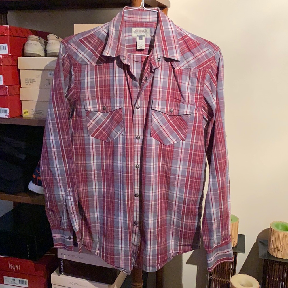 American Rag Snap Front Shirt